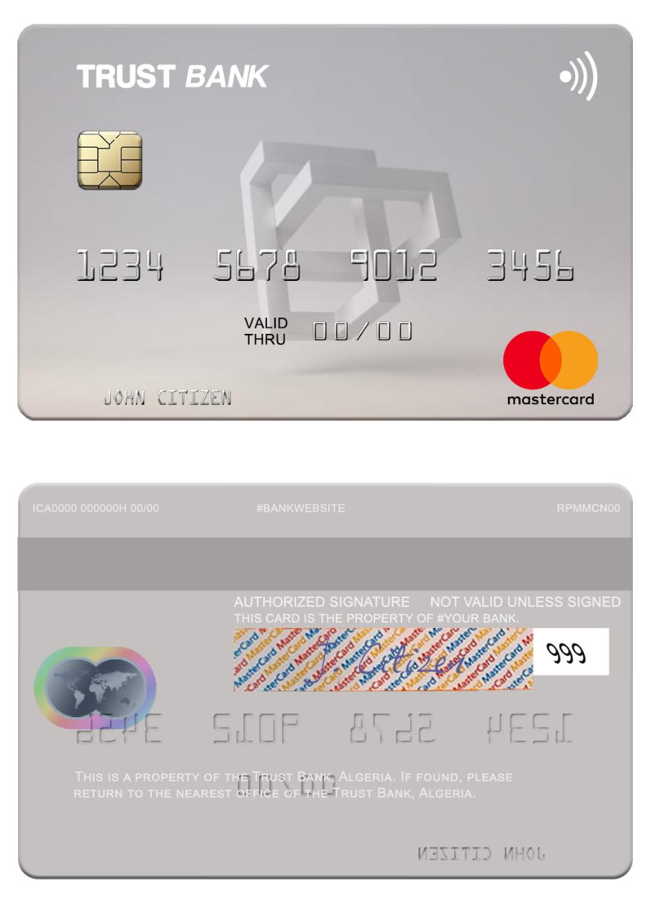 Algeria Trust Bank Algeria mastercard